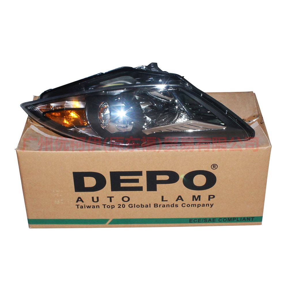 8M5113D152GA Headlight R Xenon For Ford Focus BF 07-09