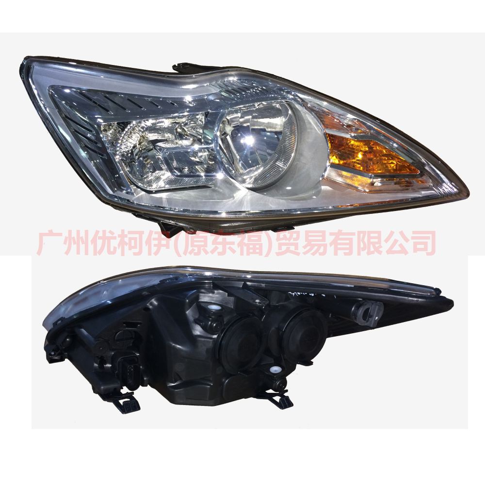 8M5113W029EC Headlight R White For Ford Focus BF 07-09