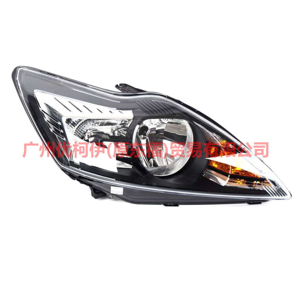 8M5113W029FF headlight R black For Ford Focus BF 07-09