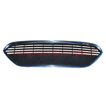 Load image into Gallery viewer, 8M5917K945AEW Front bumper lower grille with bright strips For Ford Focus BF 07-09