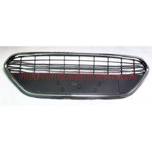 Load image into Gallery viewer, 8M5917K945AEW Front bumper lower grille with bright strips For Ford Focus BF 07-09