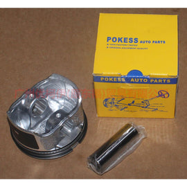 1S7G6K100CH1 Piston with rings/set of 4 For Ford Focus BF 07-09