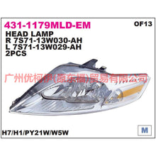 Load image into Gallery viewer, 7S7113W030AG headlight L For Ford wins DF 07-10