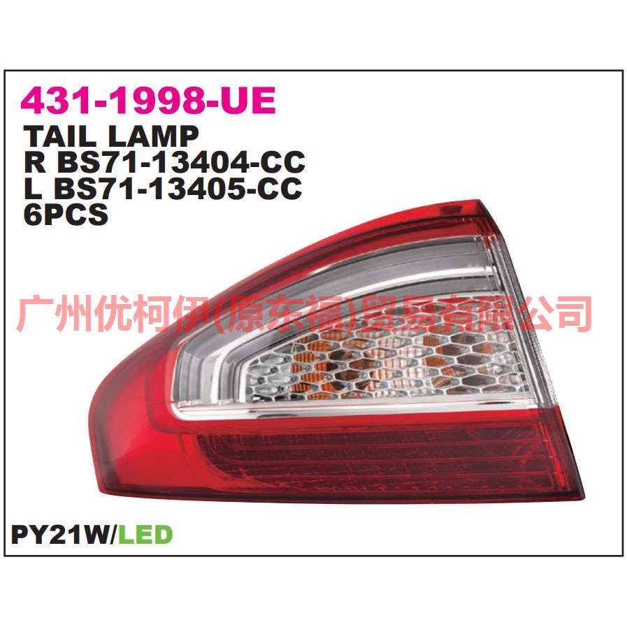 BS7113405CE Tail light outside L For Ford wins DF 11-13