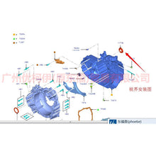 Load image into Gallery viewer, 9L8P7H260BB Axle shaft oil seal L For Ford Focus F1 15-18