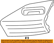 Load image into Gallery viewer, 2019-2020 FOR FORD Fusion Mondeo Front Bumper Grille-Side Trim Left KS7Z-17B814-BD